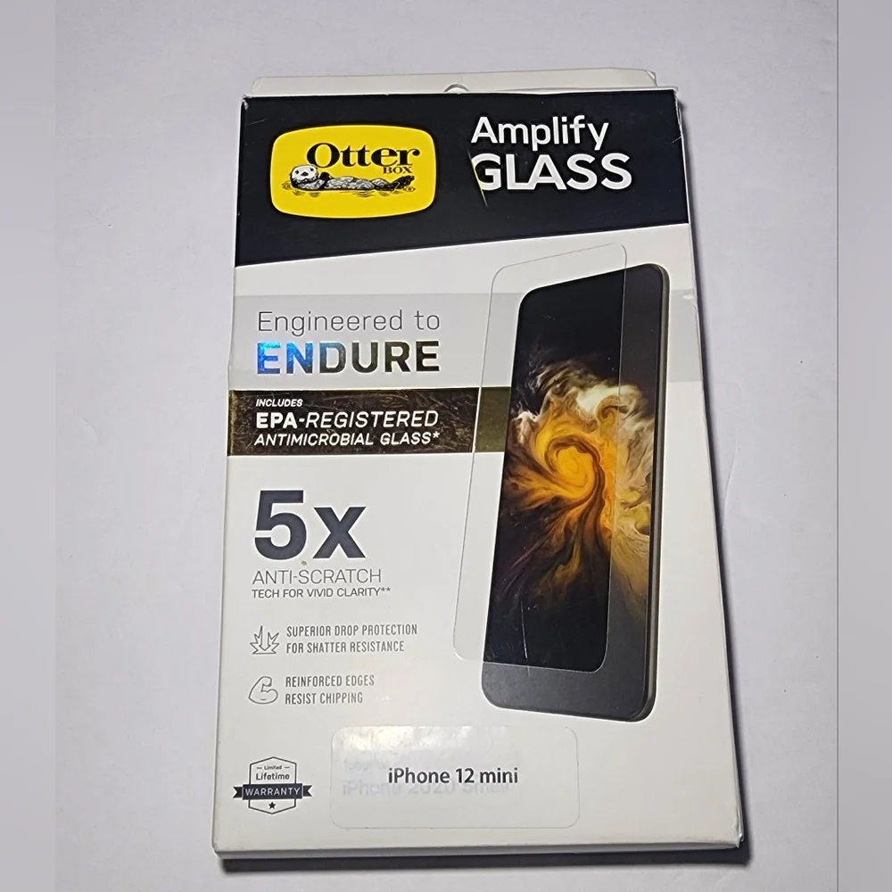 iPhone 12 mini Screen ProtectorAmplify Glass Antimicrobial